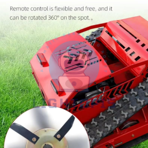 Remote Controlled Crawler Mower