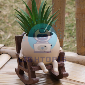 Cute Smile Face Planter Pot